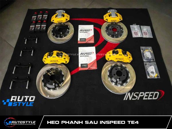 Inspeed TE4 Heo Phanh Sau Tích Hợp Phanh Tay Điện Tử EPB