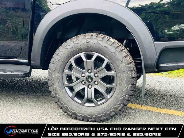 Lốp BFGoodRich USA Cho Ranger Next Gen – Nâng Cấp Chuẩn Offroad