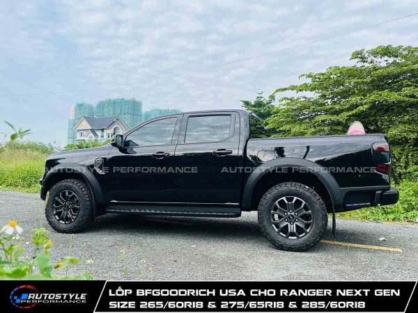 Lốp BFGoodRich USA Cho Ranger Next Gen – Nâng Cấp Chuẩn Offroad