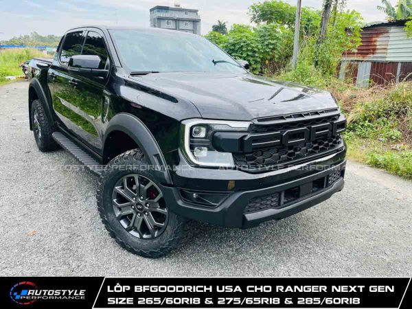 Lốp BFGoodRich USA Cho Ranger Next Gen – Nâng Cấp Chuẩn Offroad