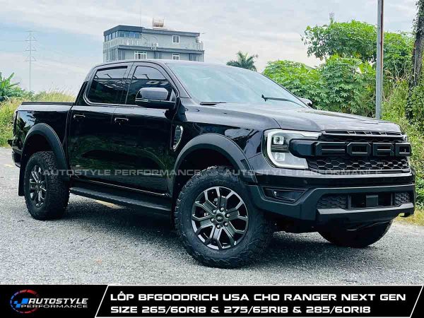 Lốp BFGoodRich USA Cho Ranger Next Gen – Nâng Cấp Chuẩn Offroad