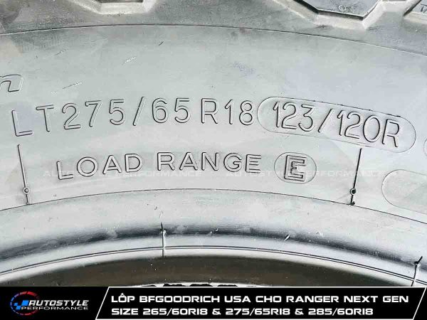 Lốp BFGoodRich USA Cho Ranger Next Gen – Nâng Cấp Chuẩn Offroad