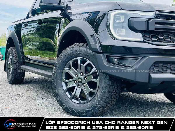 Lốp BFGoodRich USA Cho Ranger Next Gen – Nâng Cấp Chuẩn Offroad
