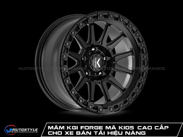 Mâm KG1 Forge Mã K105 Mâm Cao Cấp Cho Xe Bán Tải Hiệu Năng