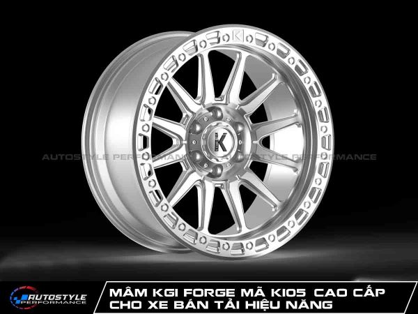 Mâm KG1 Forge Mã K105 Mâm Cao Cấp Cho Xe Bán Tải Hiệu Năng