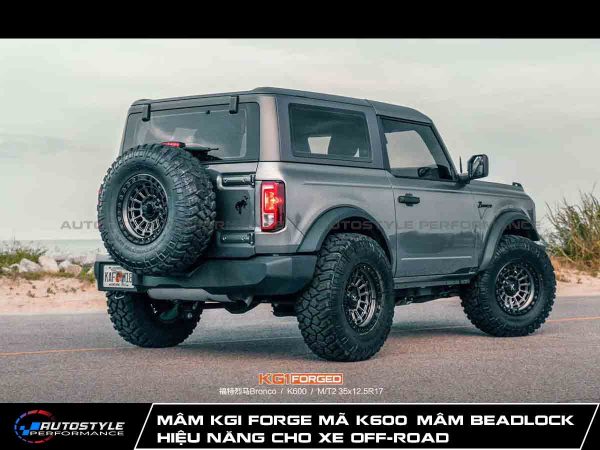Mâm KG1 Forge Mã K600 Mâm Forged Beadlock Hiệu Năng Cho Xe Off-Road