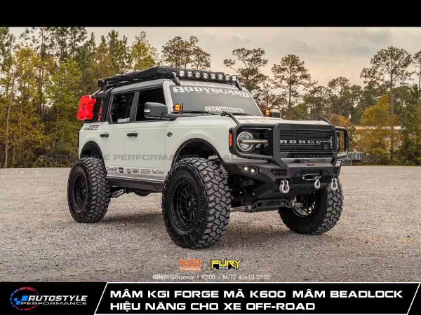 Mâm KG1 Forge Mã K600 Mâm Forged Beadlock Hiệu Năng Cho Xe Off-Road