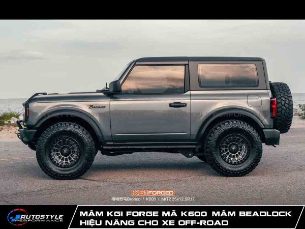 Mâm KG1 Forge Mã K600 Mâm Forged Beadlock Hiệu Năng Cho Xe Off-Road