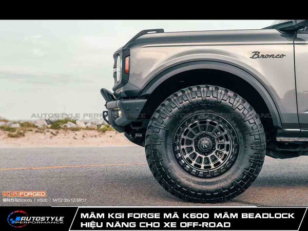 Mâm KG1 Forge Mã K600 Mâm Forged Beadlock Hiệu Năng Cho Xe Off-Road