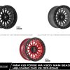 Mâm KG1 Forge Mã K600 Mâm Forged Beadlock Hiệu Năng Cho Xe Off-Road