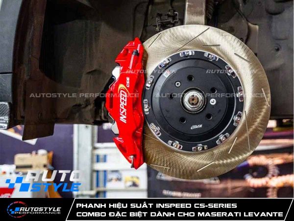 Phanh Hiệu Suất Inspeed CS-SERIES Combo đặc biệt dành cho Maserati Levante