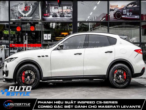 Phanh Hiệu Suất Inspeed CS-SERIES Combo đặc biệt dành cho Maserati Levante