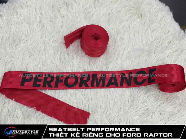 Seatbelt Performance Thiết Kế Riêng Cho Ford Raptor