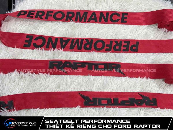 Seatbelt Performance Thiết Kế Riêng Cho Ford Raptor
