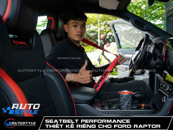 Seatbelt Performance Thiết Kế Riêng Cho Ford Raptor