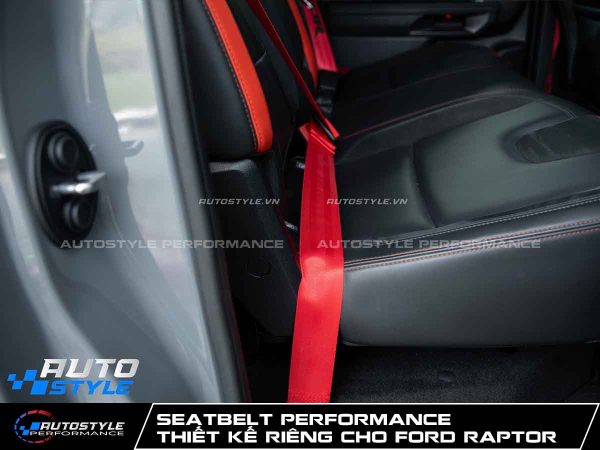 Seatbelt Performance Thiết Kế Riêng Cho Ford Raptor