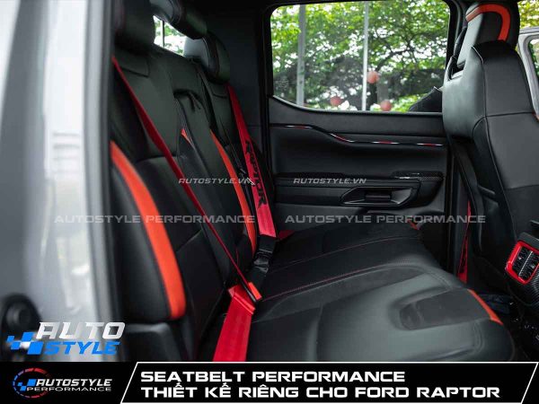 Seatbelt Performance Thiết Kế Riêng Cho Ford Raptor