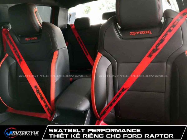 Seatbelt Performance Thiết Kế Riêng Cho Ford Raptor
