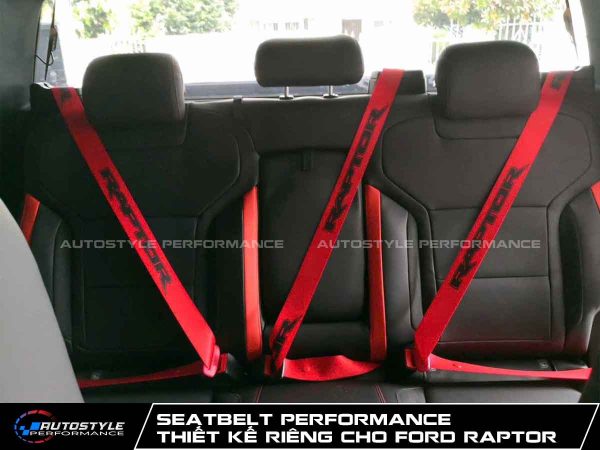 Seatbelt Performance Thiết Kế Riêng Cho Ford Raptor