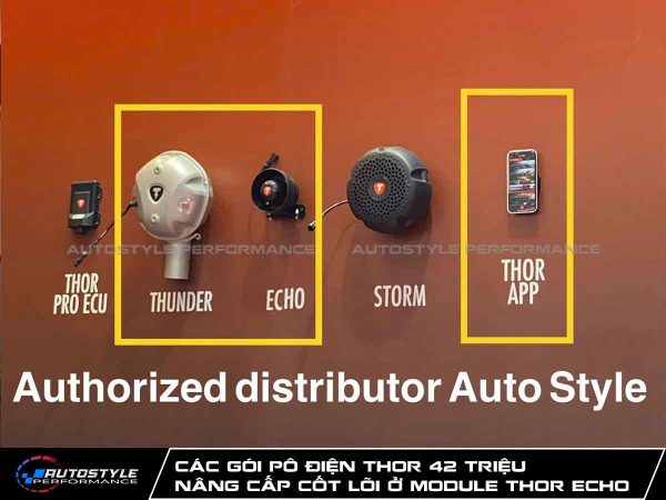 Các Gói Pô Điện Thor 42 Triệu Nâng Cấp Cốt Lõi Ở Module Thor ECHO
