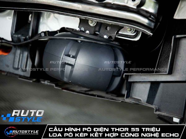 Cấu Hình Pô Điện Thor 55 Triệu Cấu Hình Loa Pô Kép Dual Speaker Kết Hợp Công Nghệ ECHO
