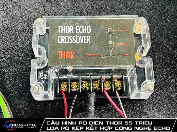 Cấu Hình Pô Điện Thor 55 Triệu Cấu Hình Loa Pô Kép Dual Speaker Kết Hợp Công Nghệ ECHO