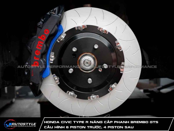 Honda Civic Type R Nâng Cấp Phanh Brembo GTS Chính Hãng
