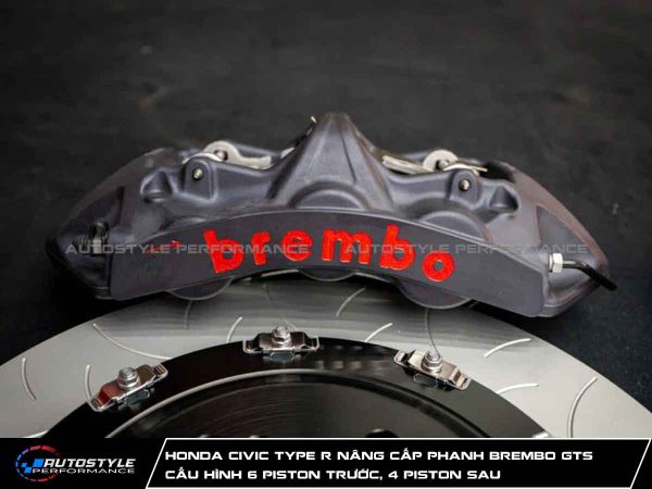 Honda Civic Type R Nâng Cấp Phanh Brembo GTS Chính Hãng