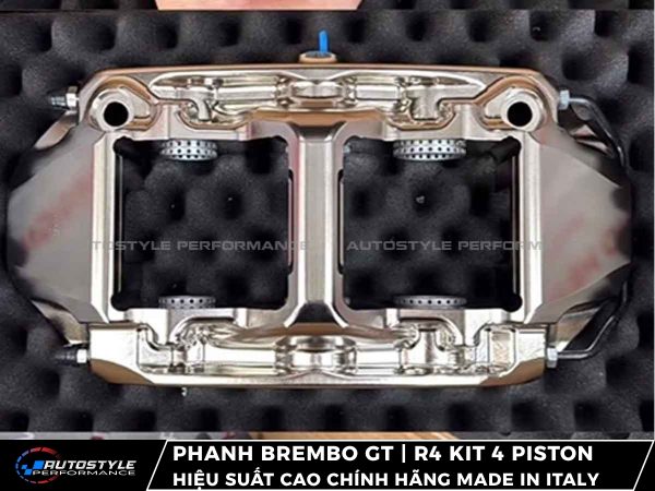 Phanh Brembo GT | R4 Kit 4 Piston Hiệu Suất Cao Chính Hãng Made in Italy