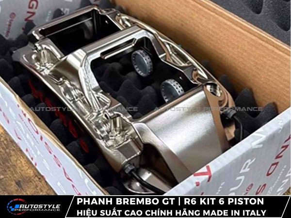 Phanh Brembo GT | R6 Kit 6 Piston Hiệu Suất Cao