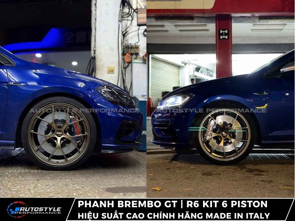 Phanh Brembo GT | R6 Kit 6 Piston Hiệu Suất Cao