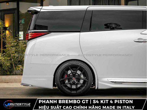 Phanh Brembo GT | S4 Kit 4 Piston Hiệu Suất Cao Chính Hãng Made in Italy
