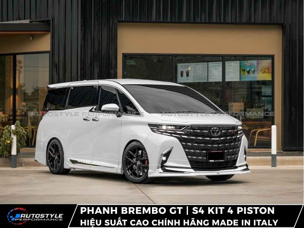 Phanh Brembo GT | S4 Kit 4 Piston Hiệu Suất Cao Chính Hãng Made in Italy