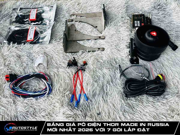 Bảng Giá Pô Điện Thor Made In Russia Mới Nhất 2026 Với 7 Gói Lắp Đặt
