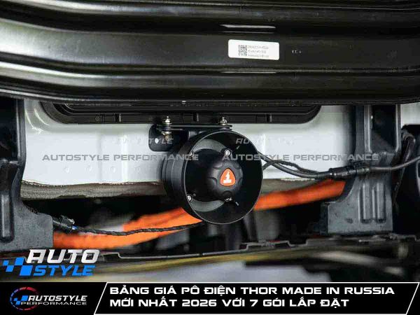 Bảng Giá Pô Điện Thor Made In Russia Mới Nhất 2026 Với 7 Gói Lắp Đặt