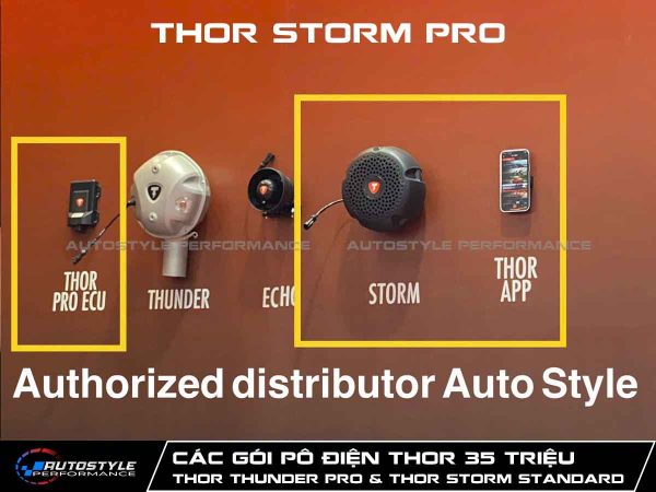 Các Gói Pô Điện Thor 35 Triệu 2 Option Loa Thor Thunder Pro Và Loa Thor Storm Standard