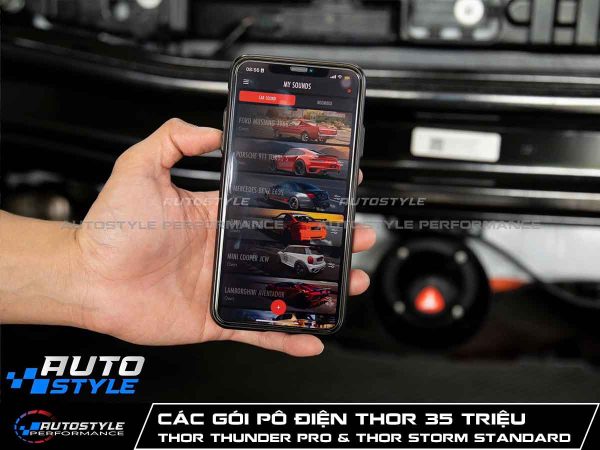 Các Gói Pô Điện Thor 35 Triệu 2 Option Loa Thor Thunder Pro Và Loa Thor Storm Standard