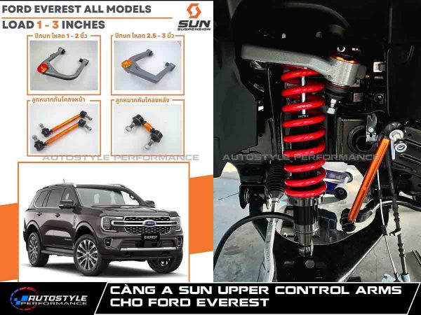 Càng A thương hiệu Sun Upper Control Arms Cho Ford Everest