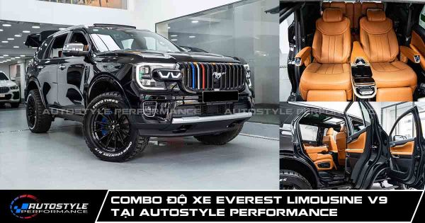 Combo Độ Xe Everest Limousine V9 Tại AutoStyle Performance