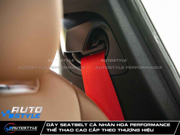 Dây Seatbelt Cá Nhân Hoá Performance Thể Thao Cao Cấp Theo Thương Hiệu