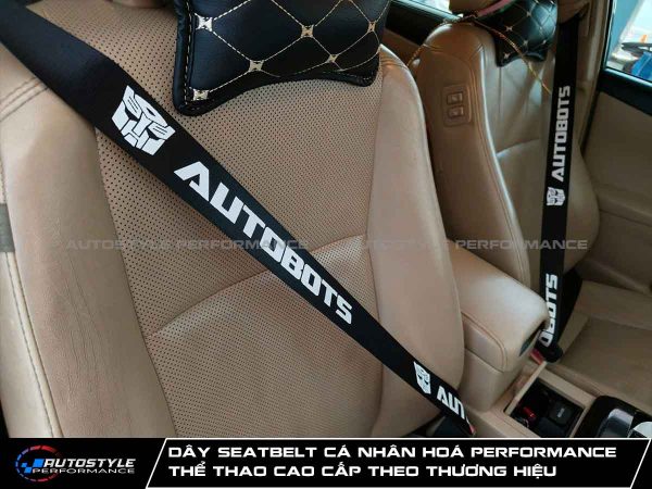 Dây Seatbelt Cá Nhân Hoá Performance Thể Thao Cao Cấp Theo Thương Hiệu