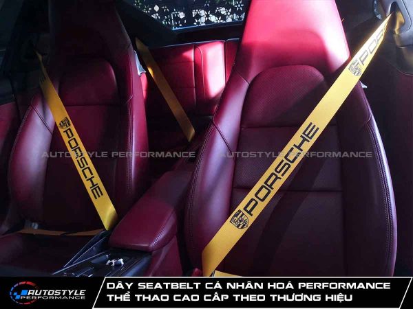 Dây Seatbelt Cá Nhân Hoá Performance Thể Thao Cao Cấp Theo Thương Hiệu