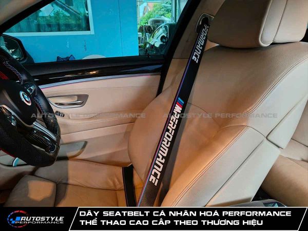 Dây Seatbelt Cá Nhân Hoá Performance Thể Thao Cao Cấp Theo Thương Hiệu