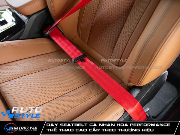 Dây Seatbelt Cá Nhân Hoá Performance Thể Thao Cao Cấp Theo Thương Hiệu