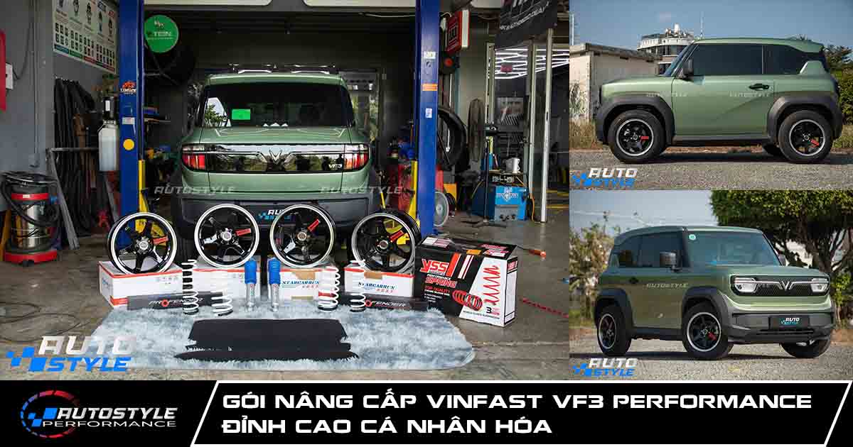 Gói Nâng Cấp Vinfast VF3 Performance Đỉnh Cao Cá Nhân Hóa