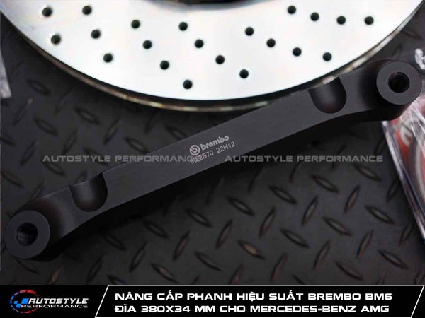 Nâng Cấp Phanh Hiệu Suất Brembo BM6 - Đĩa 380x34 mm Cho Mercedes-Benz AMG