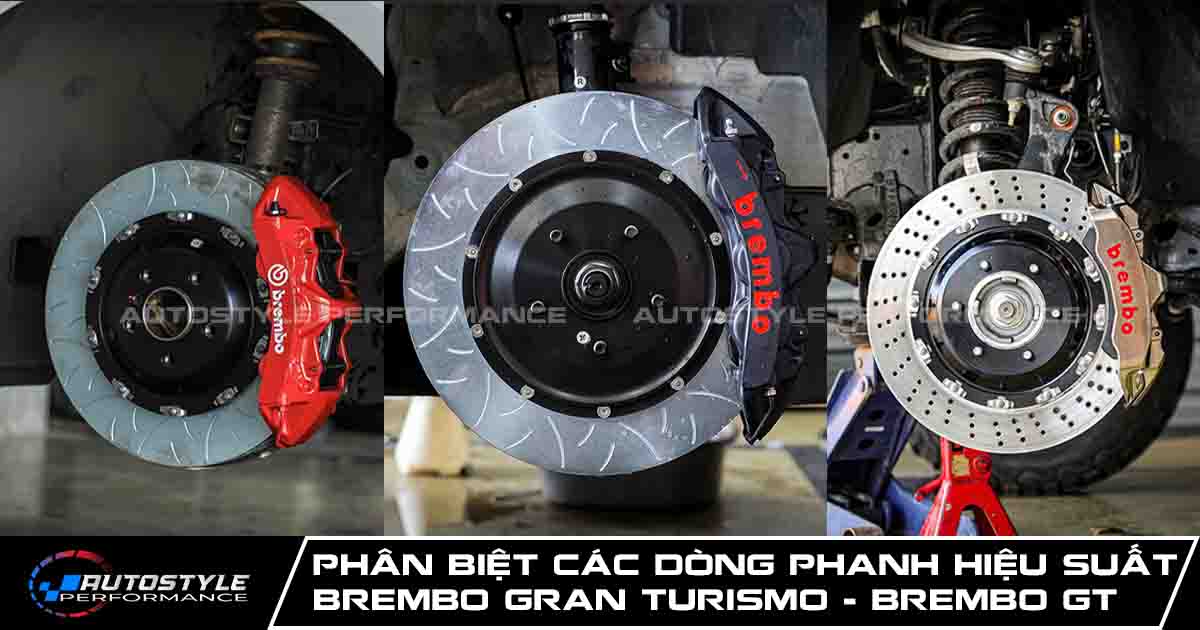 Phân Biệt Các dòng phanh Brembo hiệu suất cao Brembo GT GTS GTR