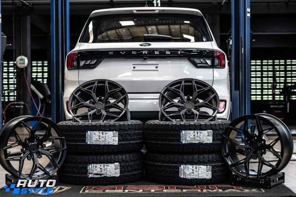 Everest Platinum 2026 Độ Mâm JP Racing Chữ Y 21 Inch Khác Biệt Thế Nào So Với Mâm Zin?