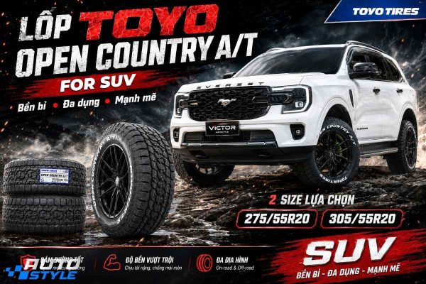 Lốp Toyo Open Country A/T 2 Size: 275/55R20 Hay 305/55R20? Chọn Sai Size Có Thể Không Vừa Xe