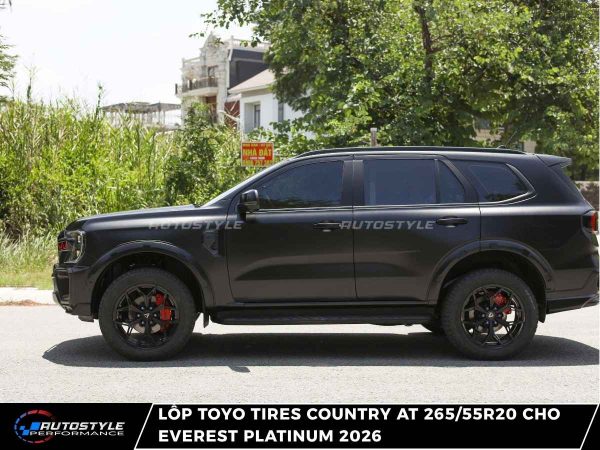 Lốp Toyo Tires Country AT 265/55R20 Everest Platinum 2026